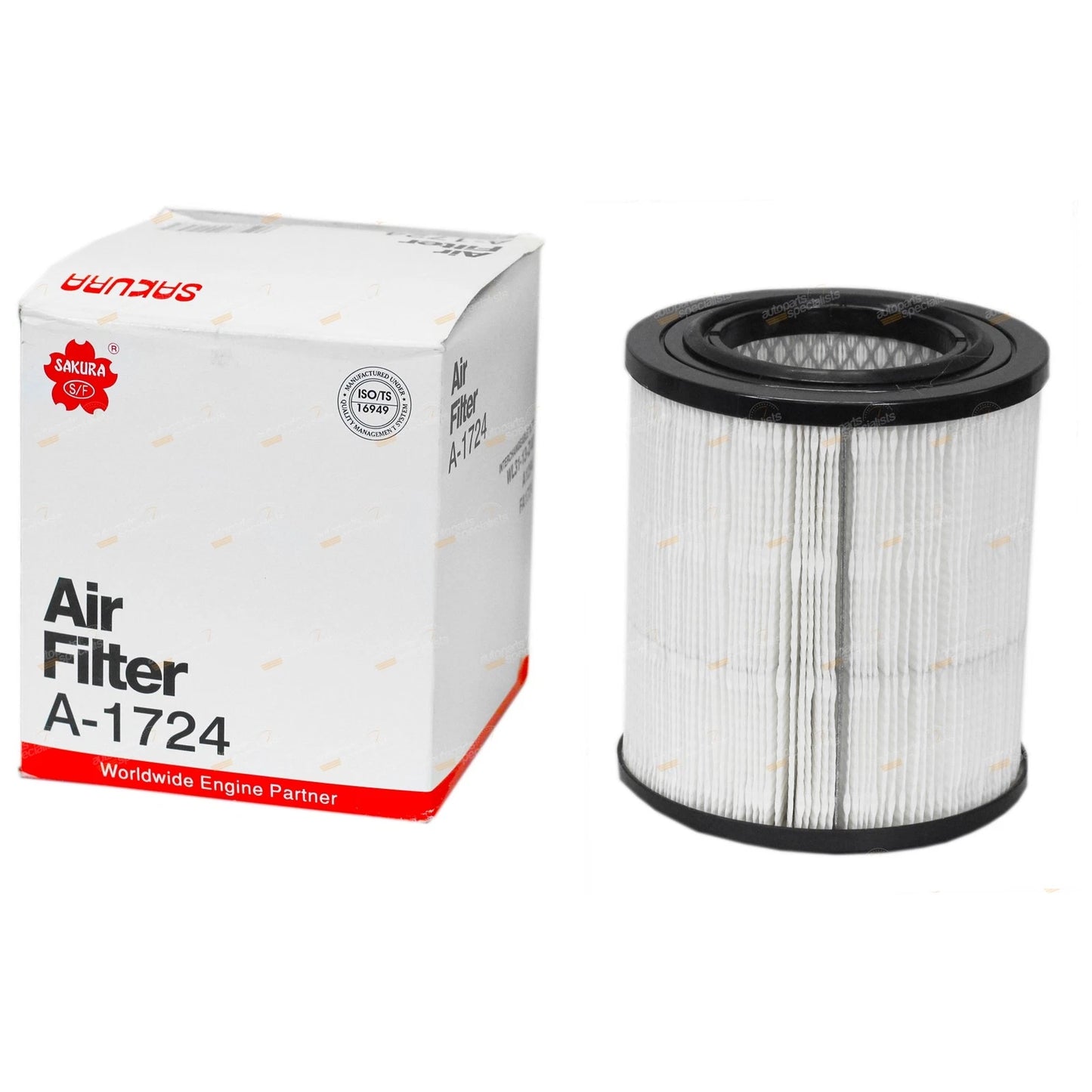 Air Filter Cleaner UF 4cyl WL 2.5L Engine for Mazda B2500 (1996 - 1999)