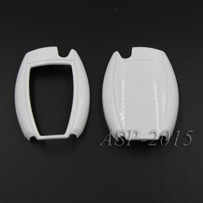 White Paint Plastic FOB Remote Key Shell Cover fit for Benz A B C E S GLC GLE