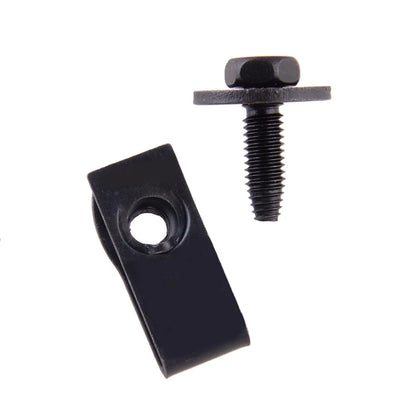 20 x Body Bolts & U-Groove Clips M6 Hex 10mm for Ford Truck