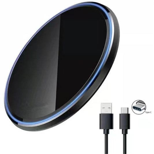 15W Wireless Fast Charger Pad Dock for iPhone Samsung Huawei