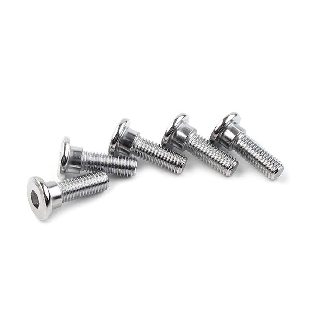 5 x M8x25mm Titanium Hex Socket Bolts for Disc Brake Rotor Screws