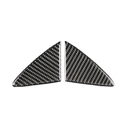 Front Grille Cover Trim for Mazda 3 Axela 2014-2016 Carbon Fiber