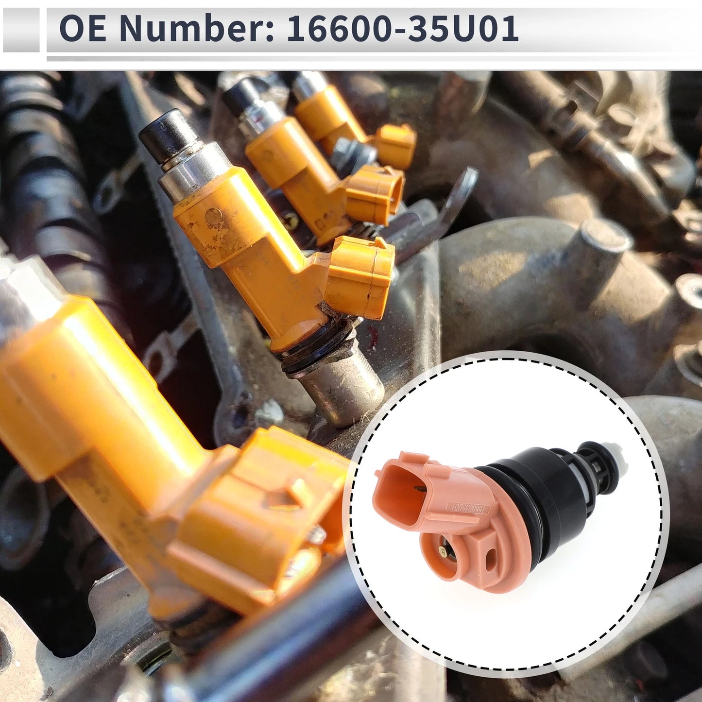 Fuel Injector 1 Pc for Nissan ALMERA N15 (1995-2000)