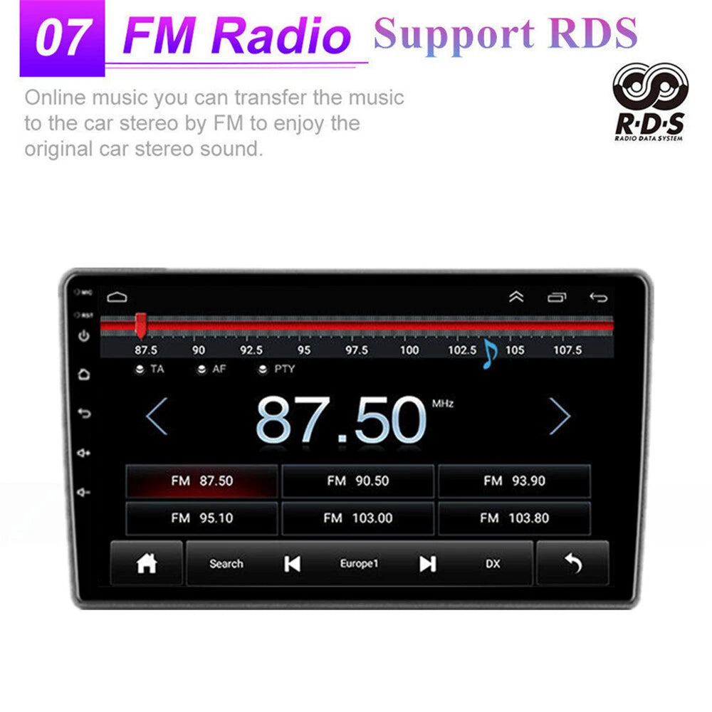 9" Android 13 Radio Stereo GPS Nav Head Unit for 2010-2021 Hyundai I40
