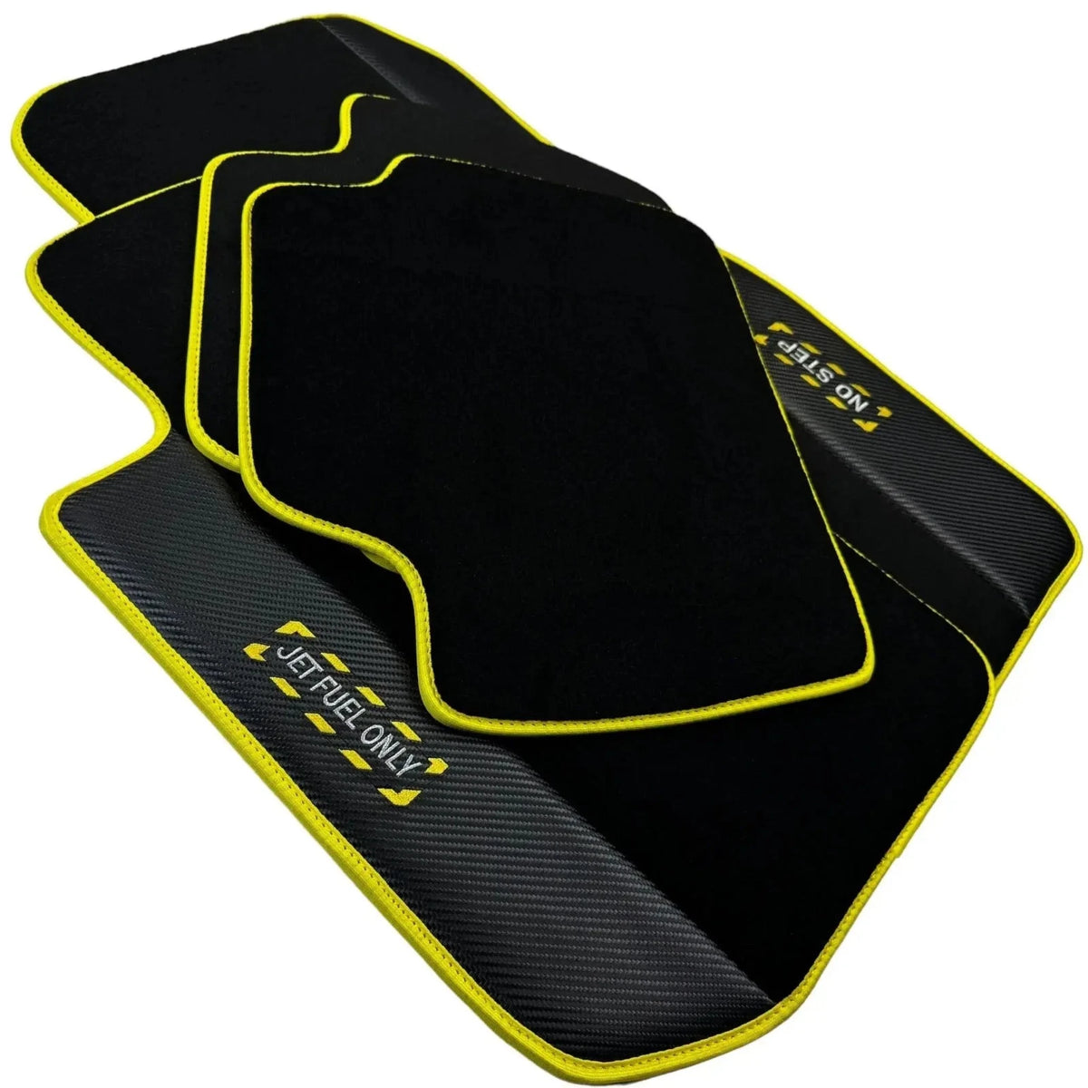 Black Floor Mats for BMW M5 E39 with Carbon (1998-2003) | AutoWin