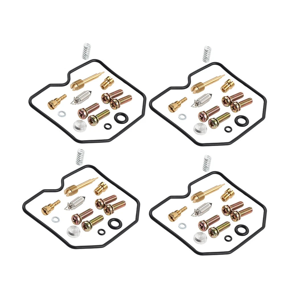 4x Carburetor Repair Kit for Kawasaki GPX600 GPX750 ZX600C ZX750 (1988-1997)