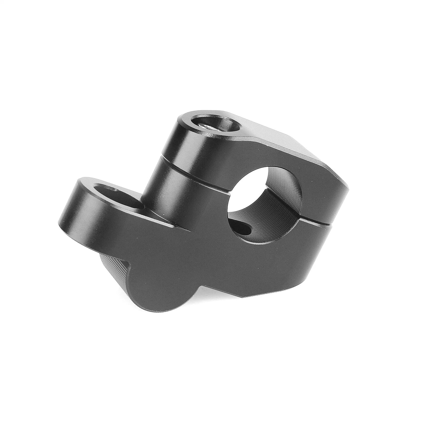 25mm Black Aluminum Handlebar Riser Kit for Harley, Honda, Yamaha, Suzuki