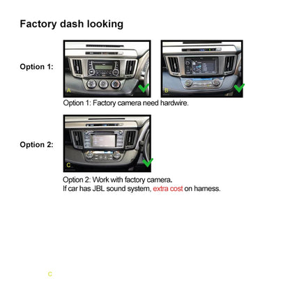 9'' Car Stereo Radio Head Unit for Toyota Rav4 (2013-2018)
