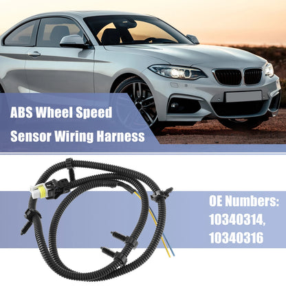 2 x Rear LH/RH ABS Wheel Speed Sensor Harness for Cadillac CTS (2003–2007)