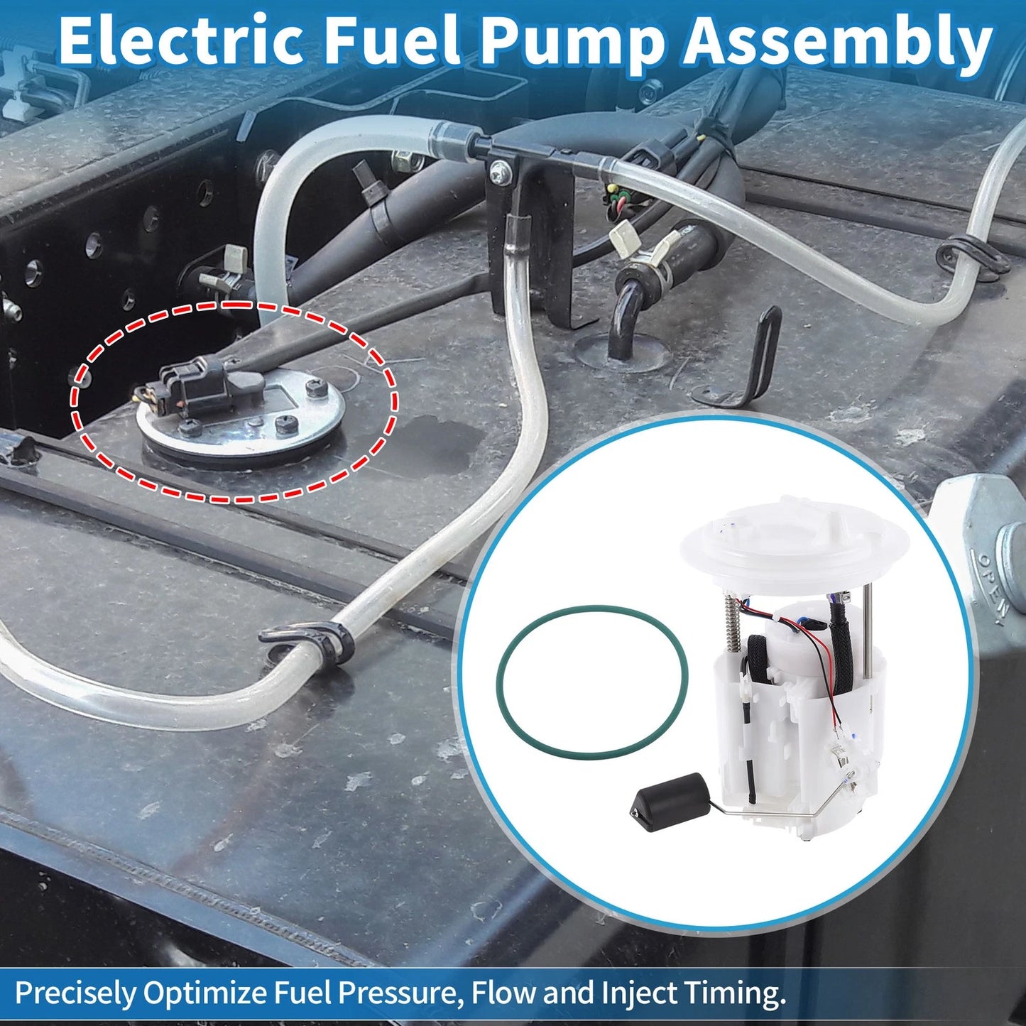 Electric Fuel Pump Assembly for Chrysler Sebring Dodge Avenger