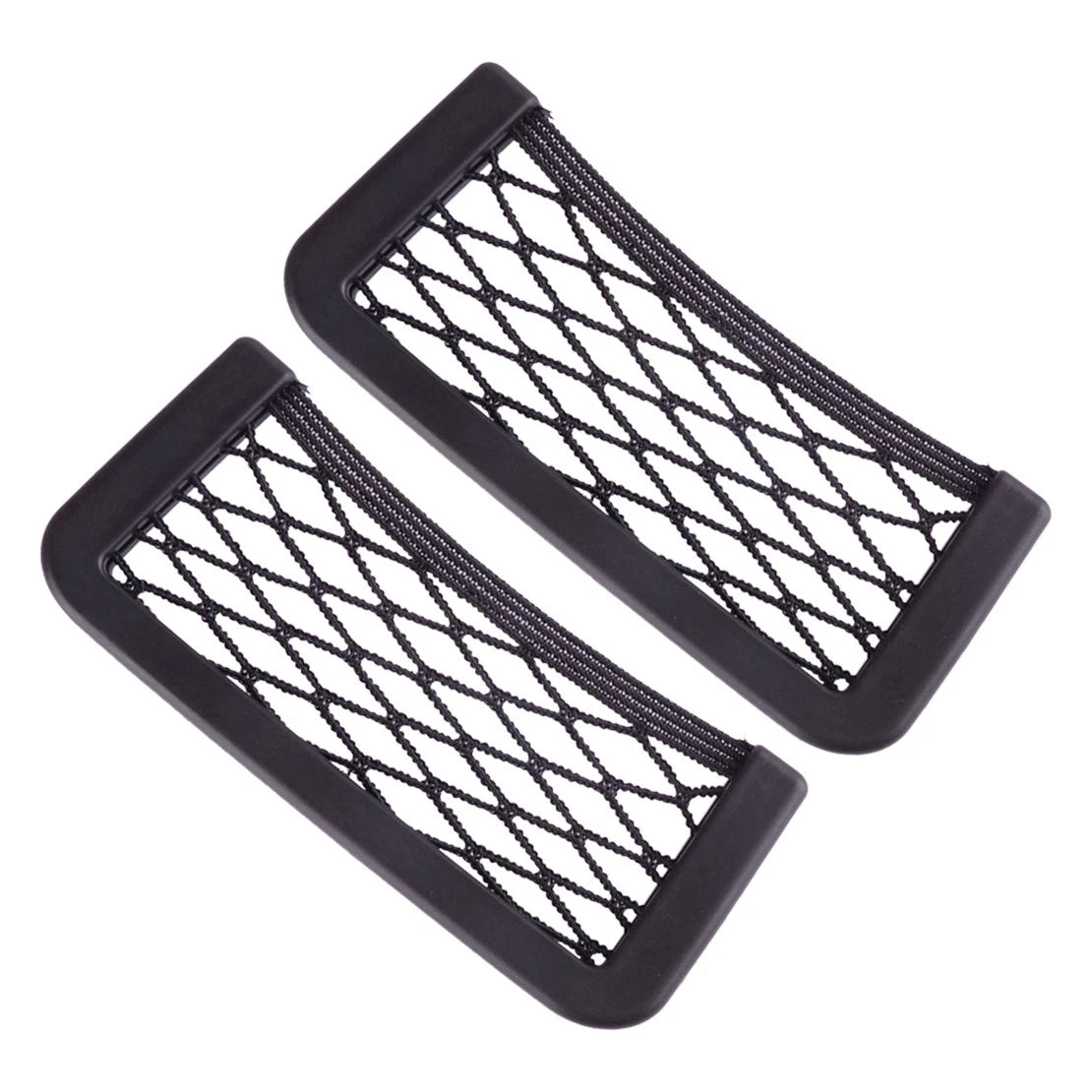 Auto Car Interior Body Edge Elastic Net Storage Phone Holders