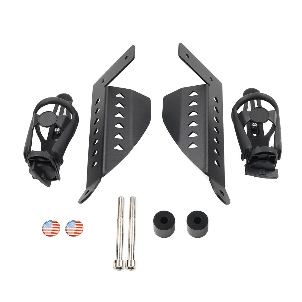 2 x Adjustable Cup Drink Bottle Holders for Can Am Spyder F3 F3-S (2015-2025)