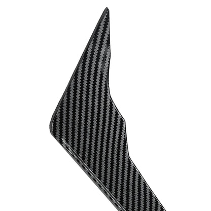 4 x Carbon Look Front Side Air Vent Trims for Audi Q5 FY Sline (2020-2024)