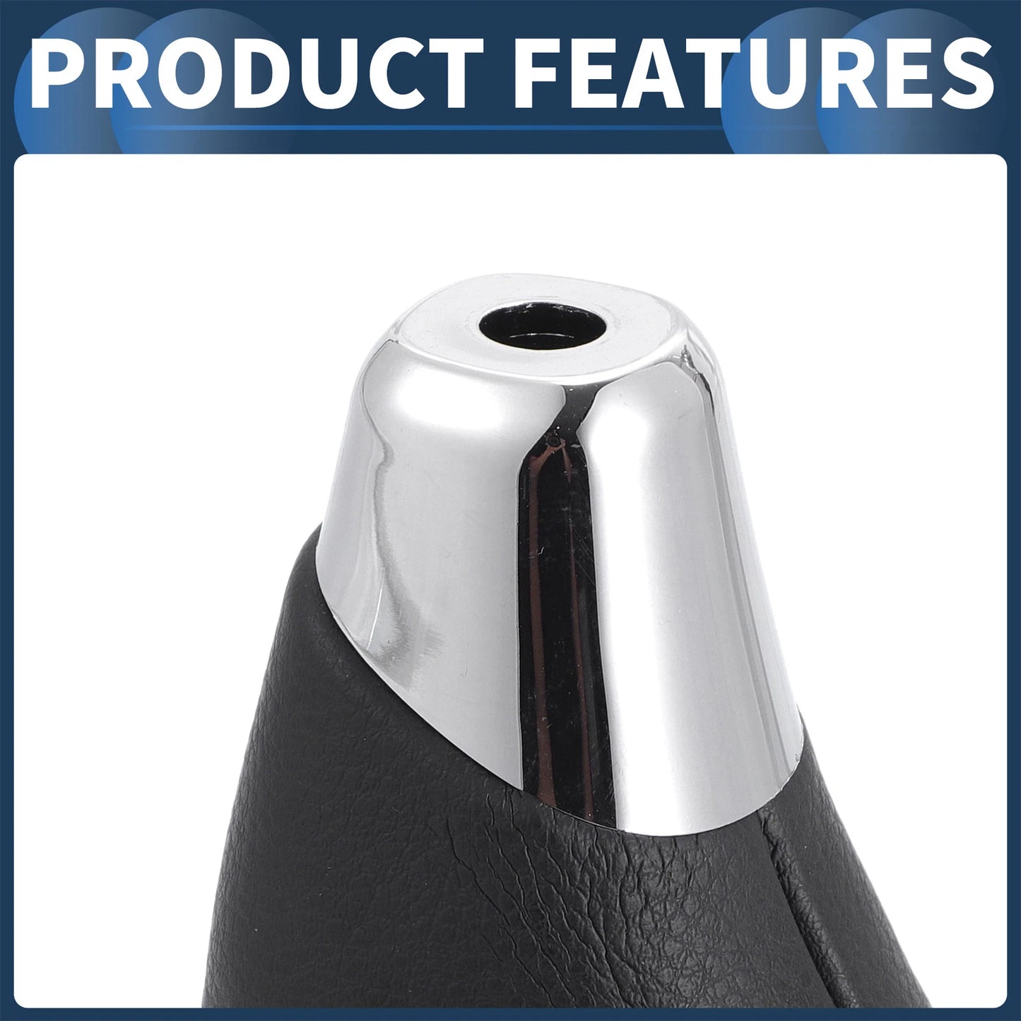 Faux Leather Gear Shifter Knob for Toyota Alphard 200 Series (2015-2023)