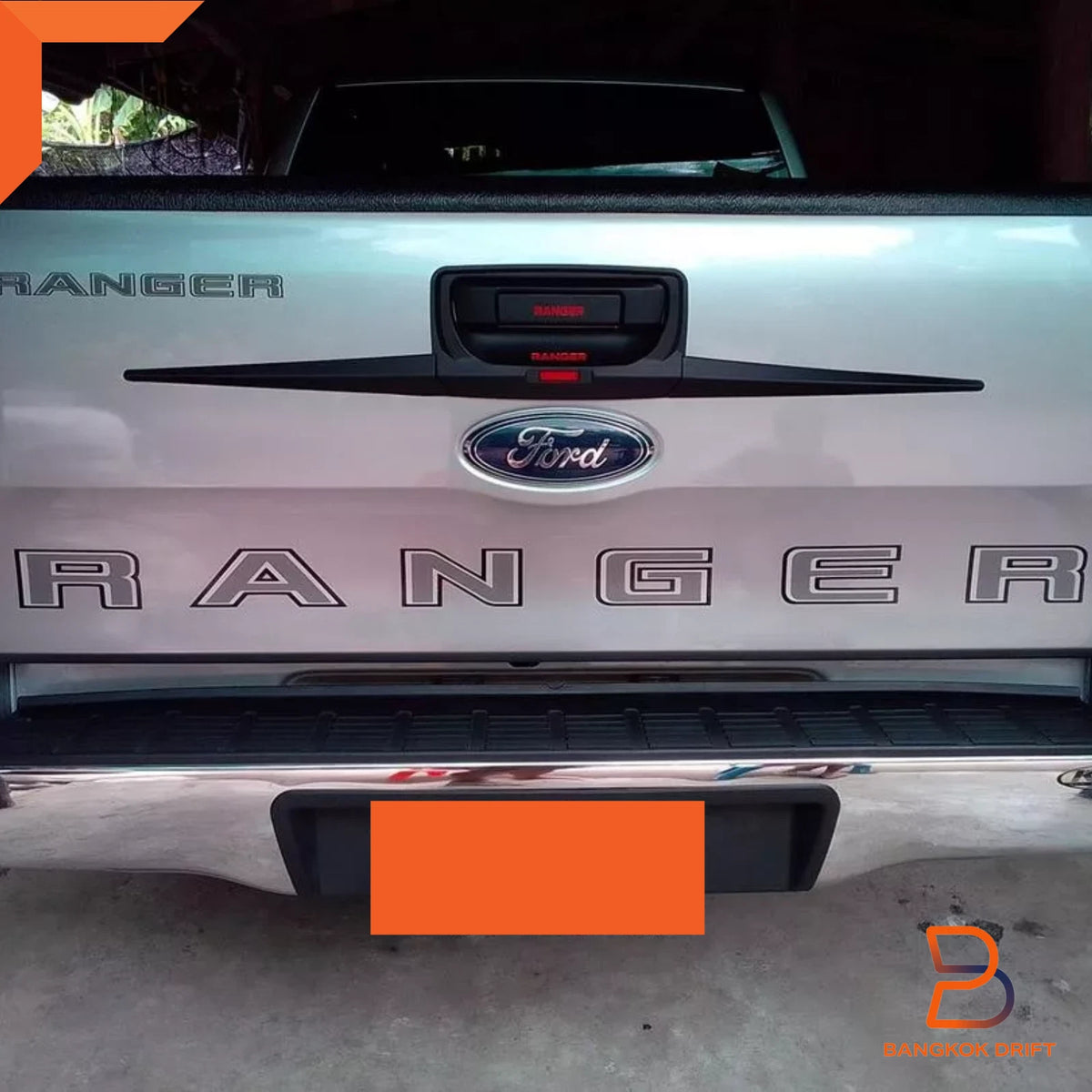 Rear Tailgate Decal Sticker for Ford Ranger T6 PX3 Wildtrak XLT (2018-2022)