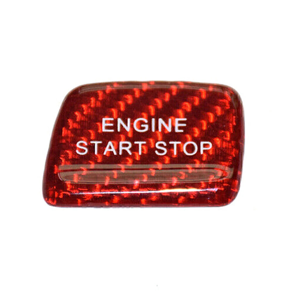 Carbon Fiber Engine Start Stop Button Cover for Chevrolet Camaro (2010-2023)