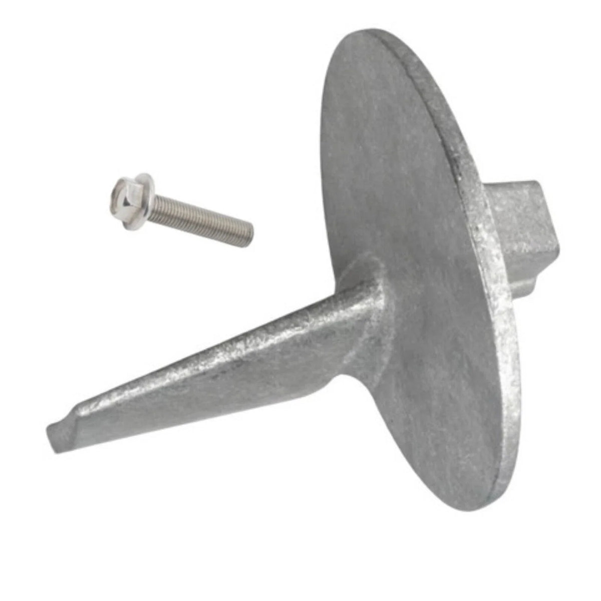 Zinc Anode Trim Tab for Mercury 18-6014, 40-60HP, Compatible Models