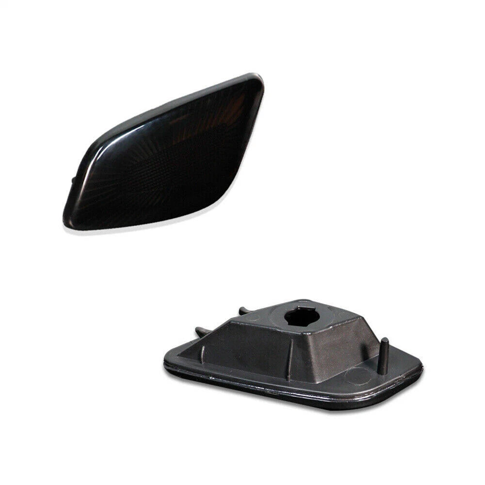 4x Smoke Bumper Signal Fender Side Marker Lights for Jeep (2007-2018)