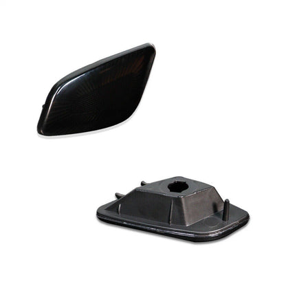 4x Smoke Bumper Signal Fender Side Marker Lights for Jeep (2007-2018)