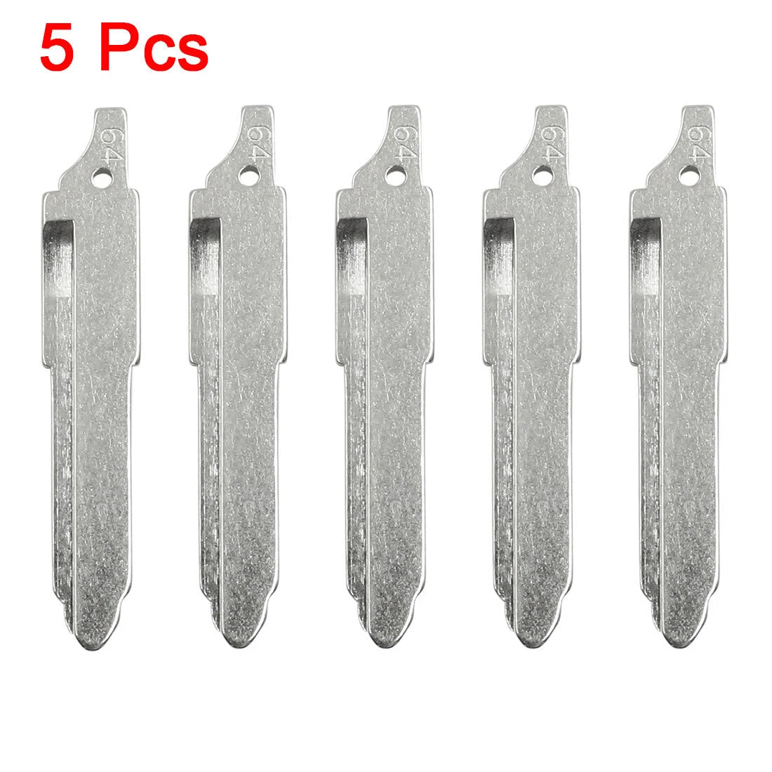 5 x Metal Uncut Blank Blade Emergency Key for Mazda 6 (2003-2008)