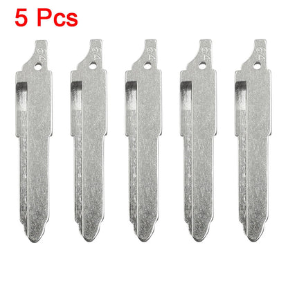 5 x Metal Uncut Blank Blade Emergency Key for Mazda 6 (2003-2008)