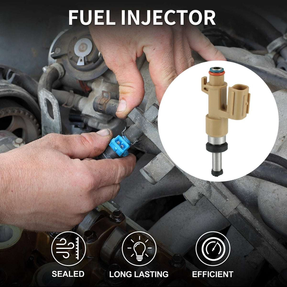 Fuel Injector 8 Pcs for Toyota Land Cruiser (2008–2021)