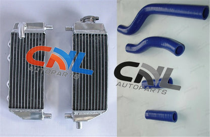 Radiator & Hose for Yamaha YZ250 (2002-2014) - Blue