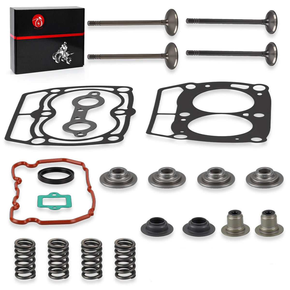 Top End Gasket W/ Valves Seal Kit for Polaris Ranger 800 (2012–2014)