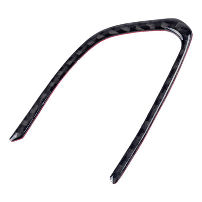 Carbon Fiber Steering Wheel Button Frame Trim for Infiniti Q50 Q50L (2018-2019)