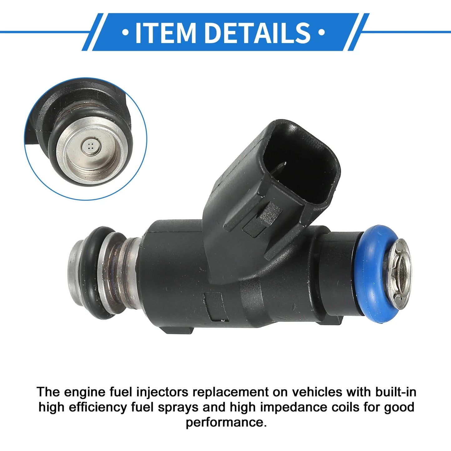 Fuel Injector 1.8L L4 for Mitsubishi Junjie (2000-2016)