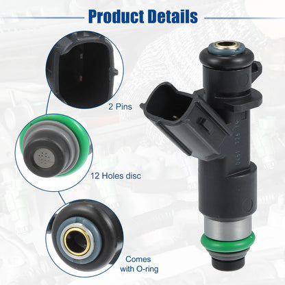 6 x Fuel Injector Nozzle Replacement for Honda Accord (2008-2017)