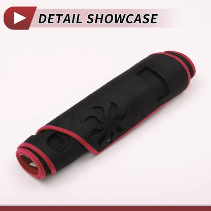 Dashboard Cover Mat for Toyota RAV4 2019-2021 Sun Protector Pad Black Red