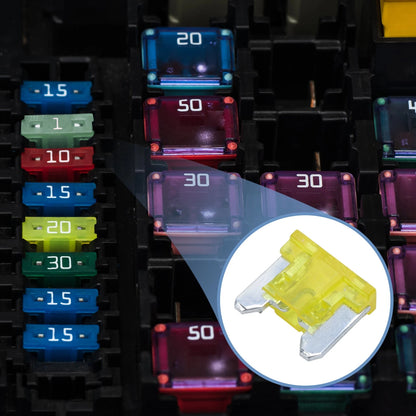 100 Pcs Micro Fuse 20A Blade Fuse for Car Boat Truck RV Motorcycle