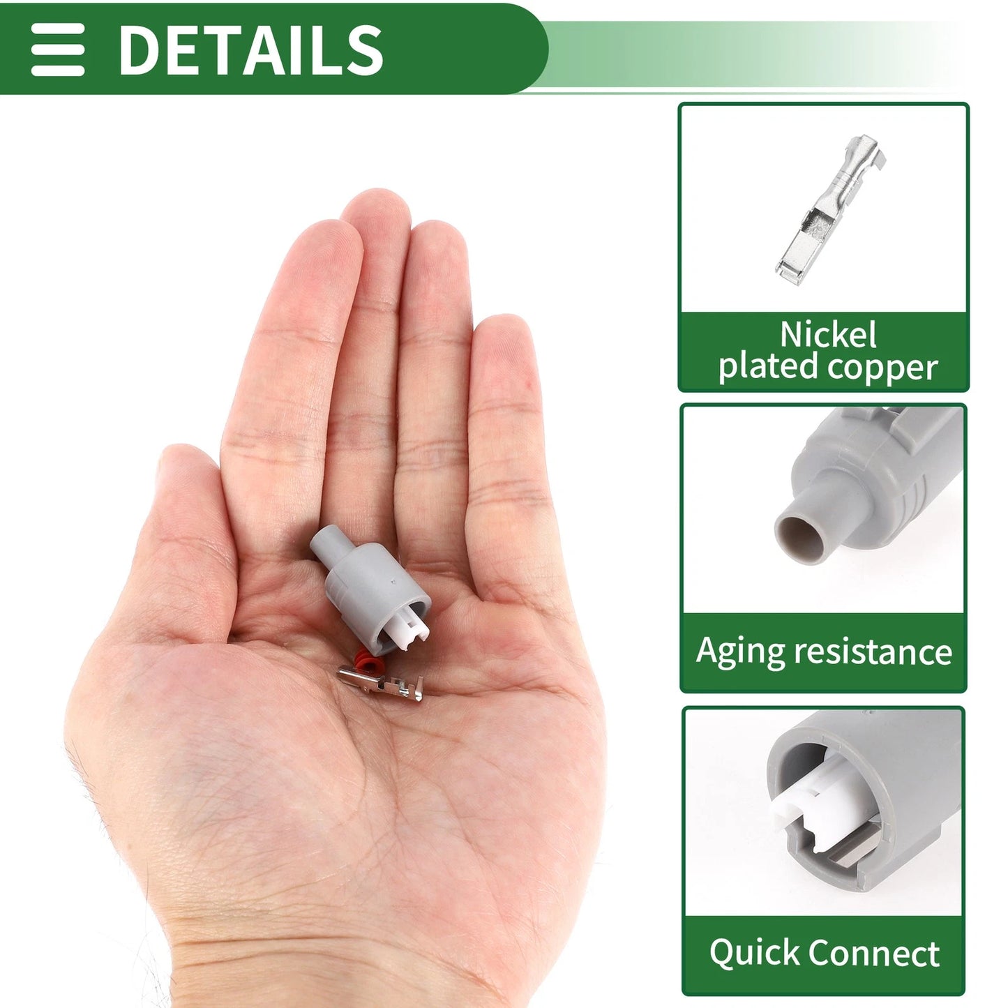 AC Compressor Connector Plug for Toyota Tacoma (1995-2004)