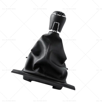 Black 6-Gang Gear Knob & Frame for VW Amarok (2010-2016)