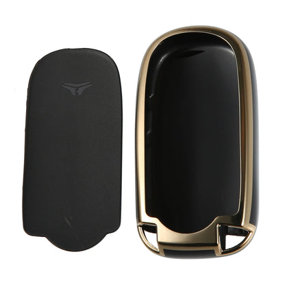 TPU 5 Button Keyless Entry Remote Cover for Dodge Charger Challenger Dart Black