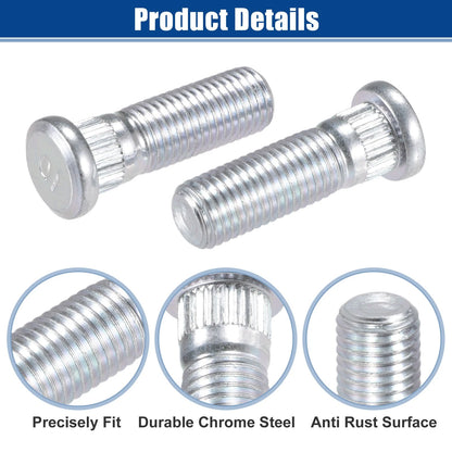 20 x M12x1.5 Wheel Lug Studs for Honda Accord City (2003-2023)