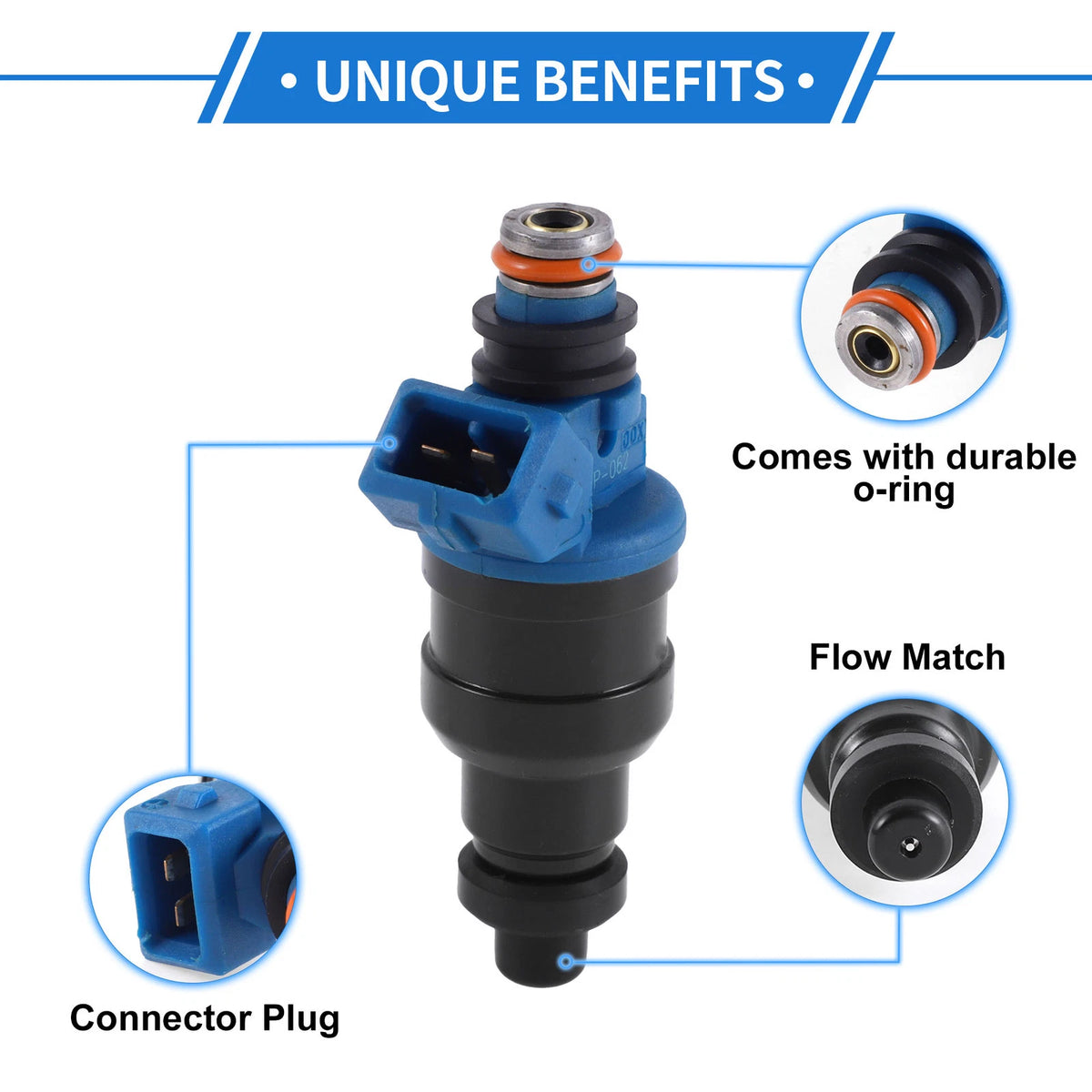 Fuel Injector No.INP-062 for Mitsubishi Mirage 1.5 (1993-1996)