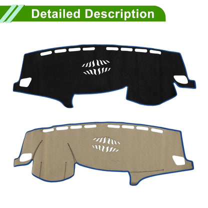 Dashboard Cover Mat for BMW X3 2011-2017 Sun Protector Black Blue