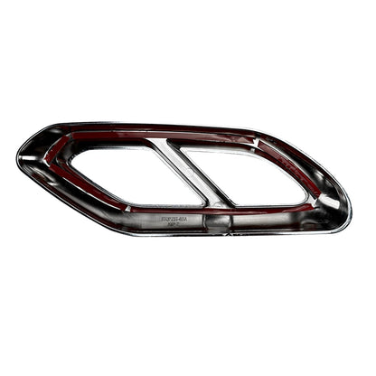 2 x Rear Bumper Exhaust Pipe Trim for Mercedes Benz GLC X254 (2023-2023)
