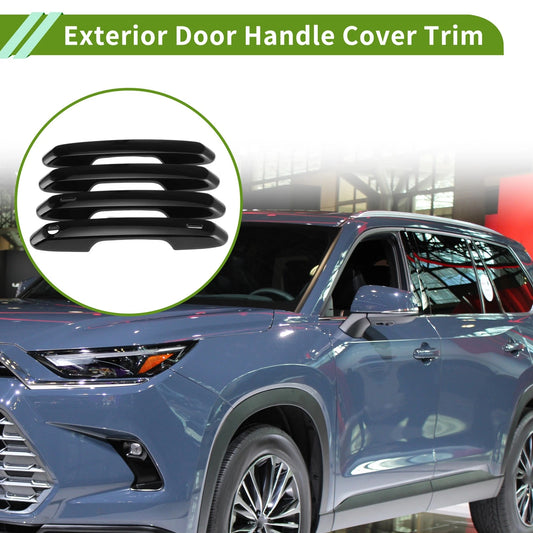 1 set Exterior Door Handle Cover for Toyota Grand Highlander (2023–2024)