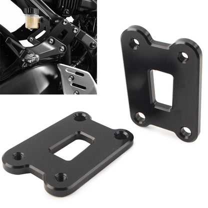 MT09 FZ09 Rear Pedal Lowering Kit & Passenger Footrests (2014-2023)
