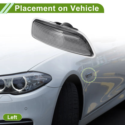 Left Side Marker Light Cover for VOLVO S60 (2001-2009)