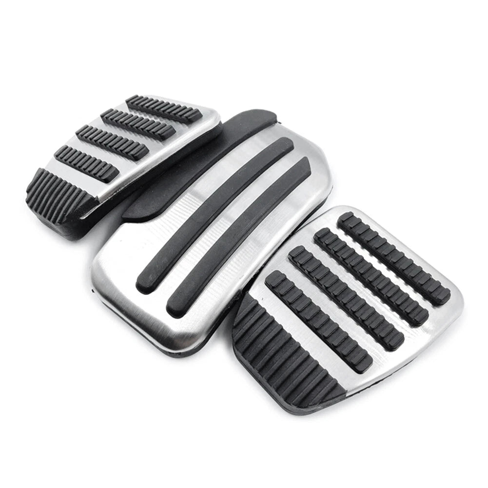 Stainless Steel Clutch Brake Gas Pedal Covers for Nissan Tiida Livina Juke