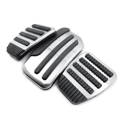Stainless Steel Clutch Brake Gas Pedal Covers for Nissan Tiida Livina Juke