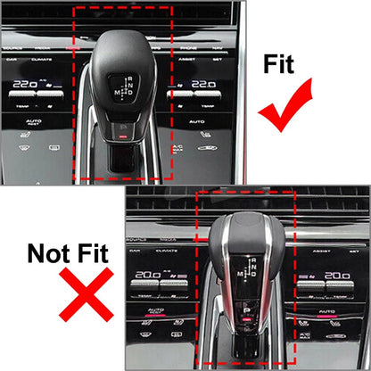 Pink Gear Shift Knob Cover Trim for Porsche Cayenne (2018-2025)