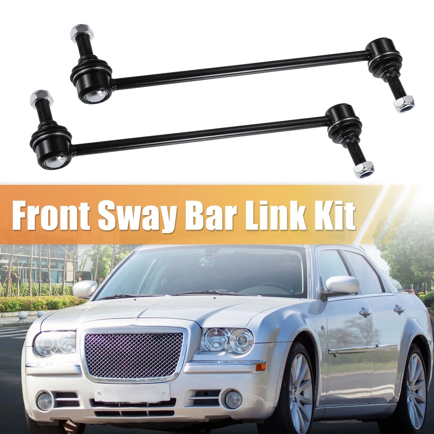 2 x Front Rear Sway Bar Links Stabilizer End Link for Buick Regal (2011–2017)