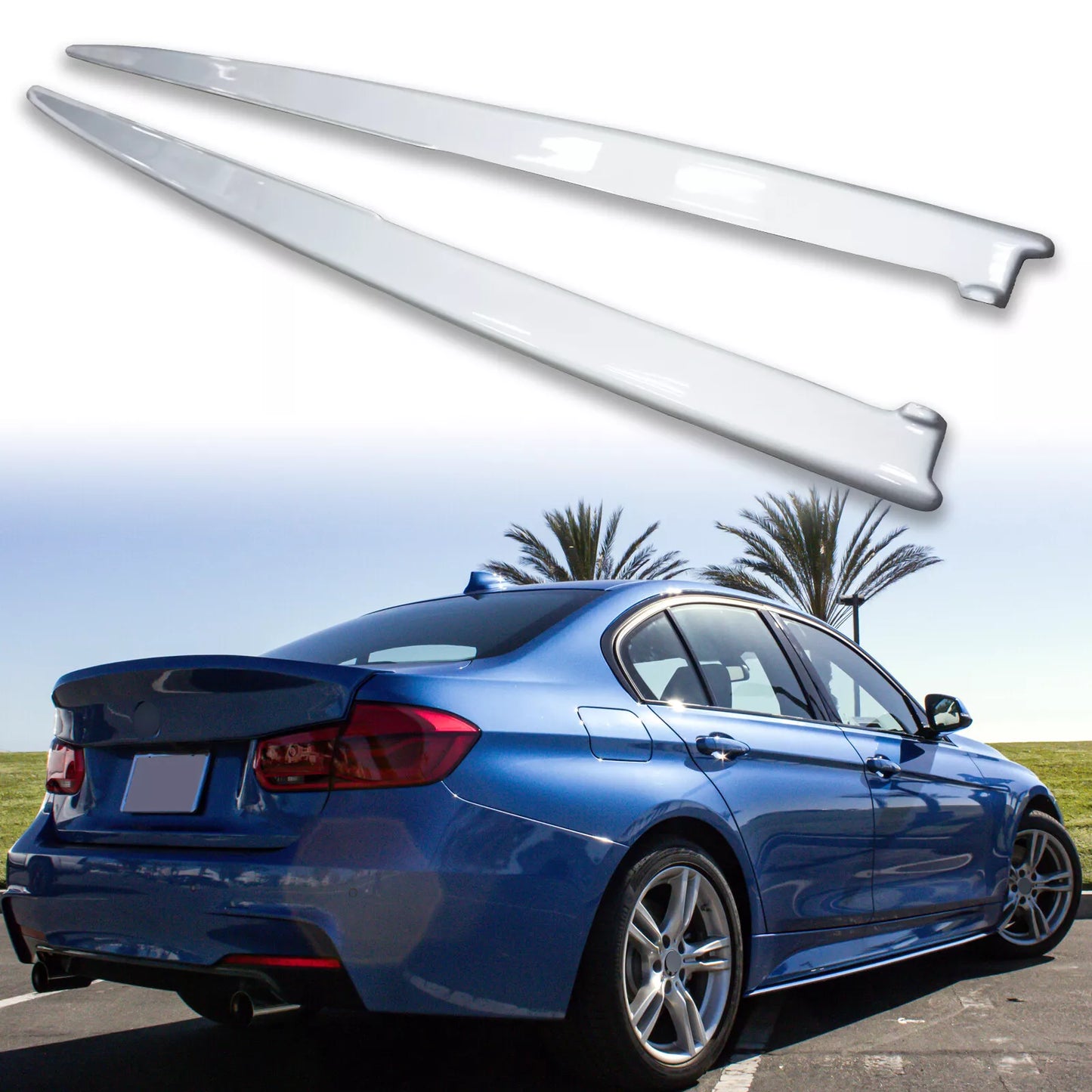 Side Skirt Extensions for BMW F30 F31 M Sport (2012-2019)