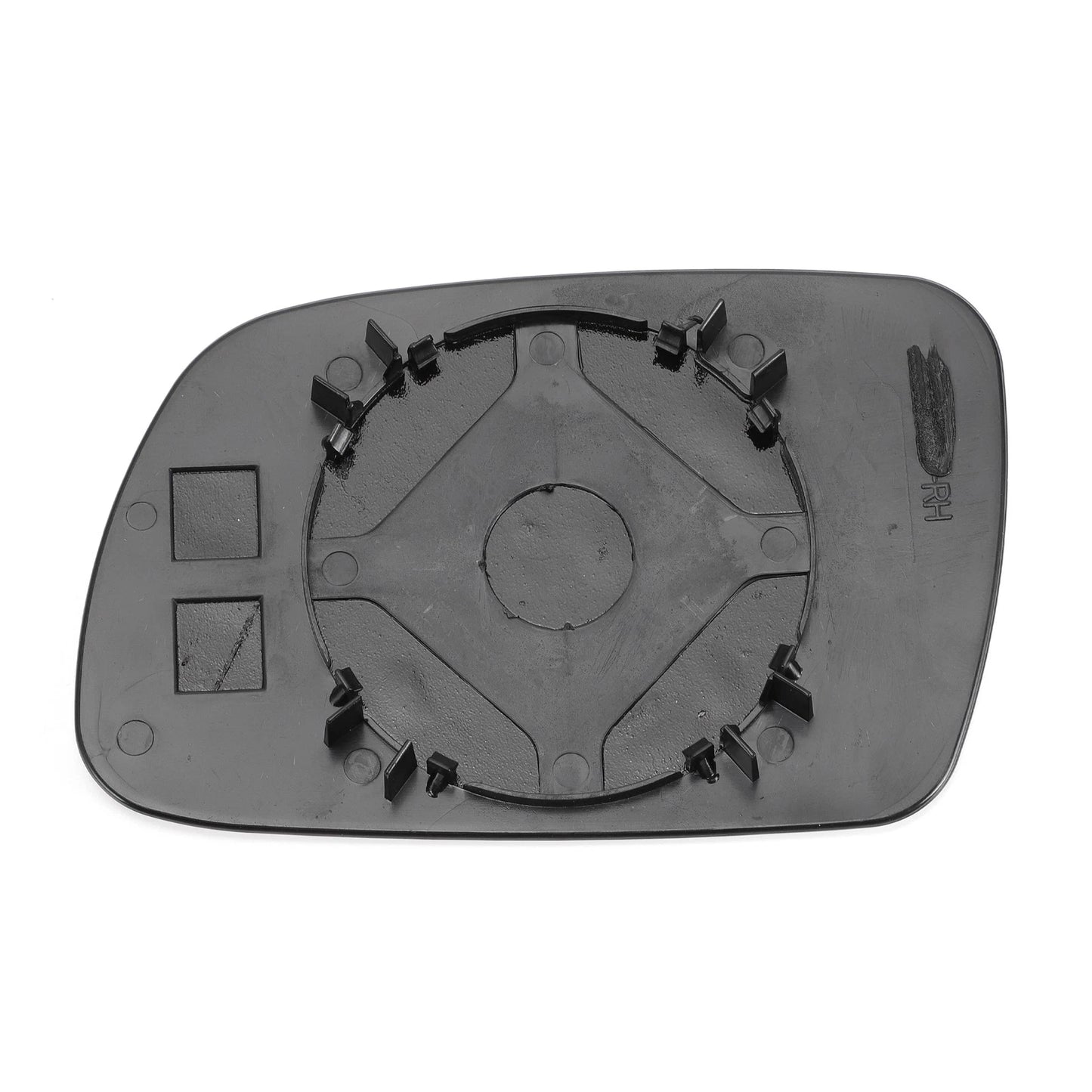 Right Side White Mirror Glass w/ Back for Peugeot 307 (2001-2009)