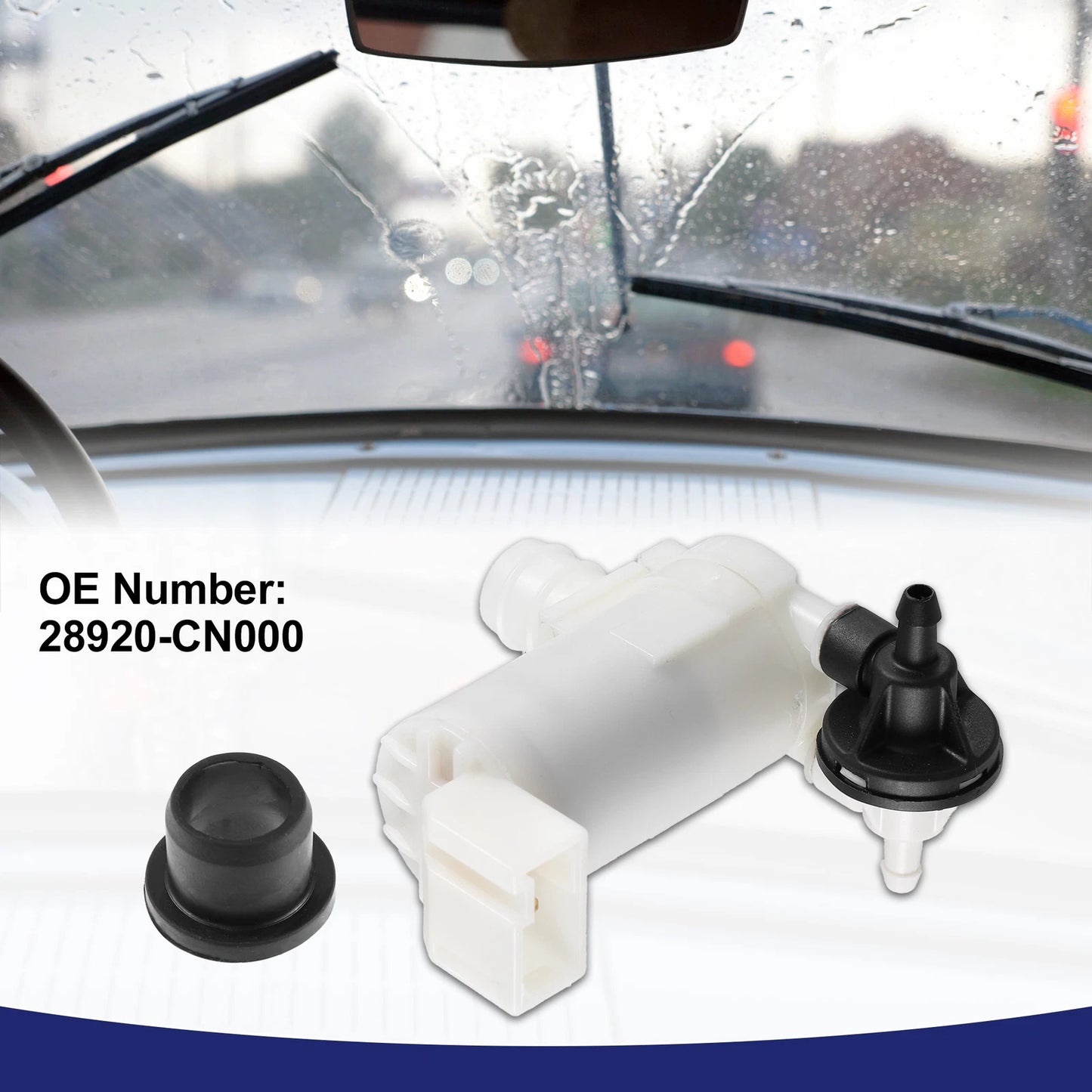 Windshield Washer Pump for Nissan X-Trail T31 MK2 (2007-2014)